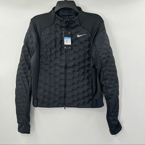NWT Nike Women’s Size Medium Aeroloft Running Black Jacket CZ1543-010